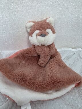 ebba Eco Francis Fox  Luvster plush baby security blanket.Eco-Friendly Lovey